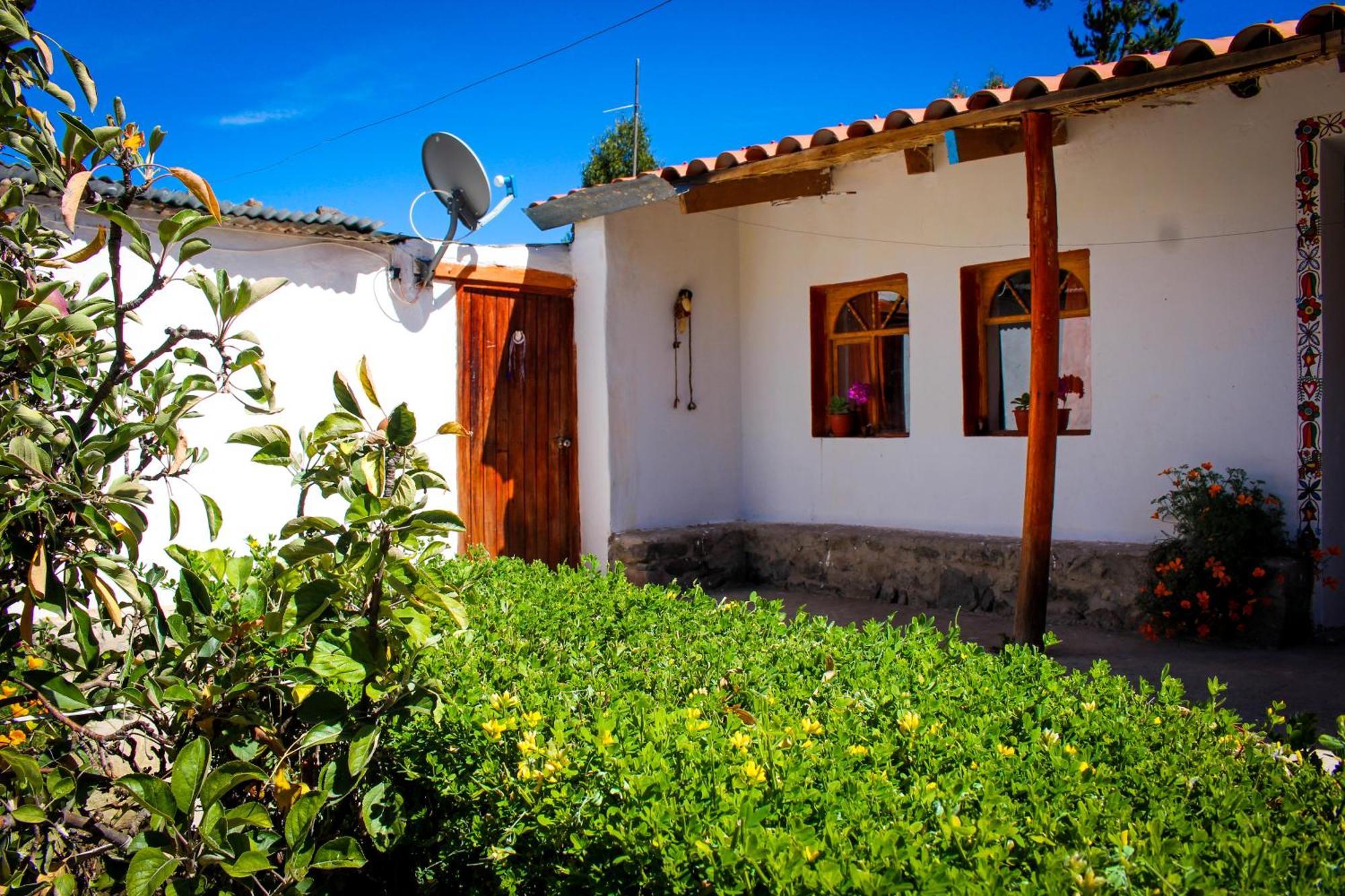 Gasthaus Casa Vivencial Mama Vivi Coporaque Exterior foto